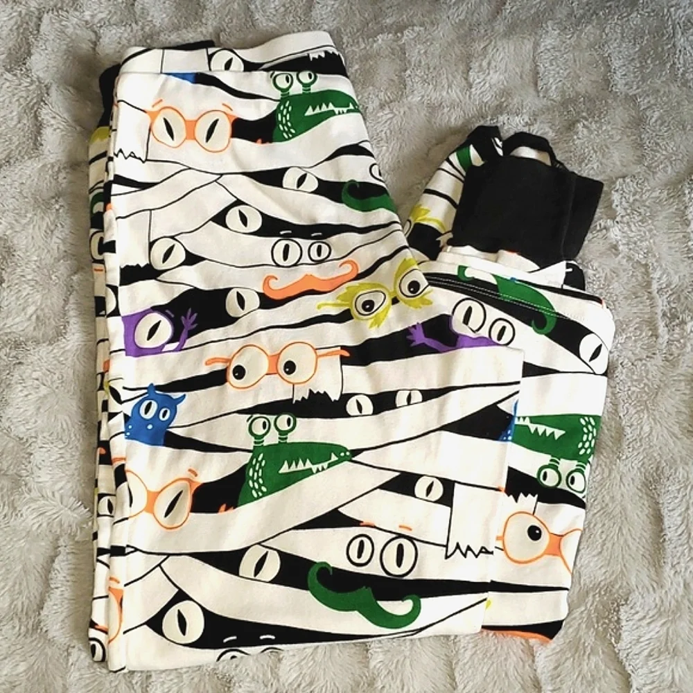 HYDE & EEK Two-Piece Halloween Pajama Set Women's Size Medium - Picture 2 of 12